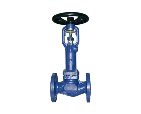ARI-FABA® LA Stop valve - straight through with long bellow and bellows seal