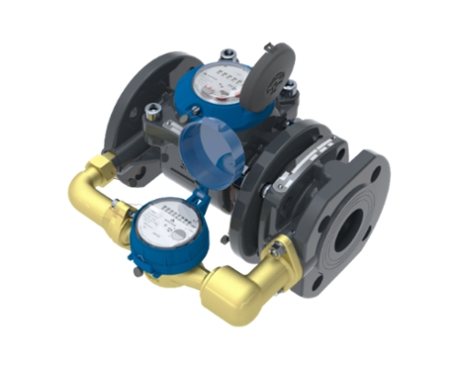 Flowmeter Powogaz MWN / JS-S; -NKP (DN 50-150) Compound water meters