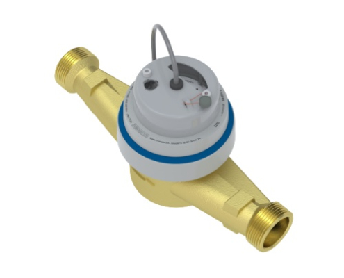 Flowmeter Powogaz JS Master+ (up to R100) (DN 25-100) Single-jet vane-wheel dry water meter