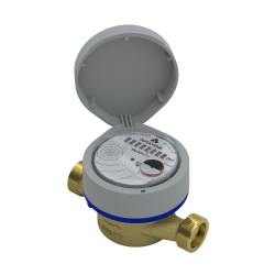 Flowmeter Powogaz JS Smart D+ (up to R200) Single-jet vane-wheel dry water meter