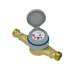 Flowmeter Powogaz JS Master C+ (up to R160) (DN 25-100) Single-jet vane-wheel water meter