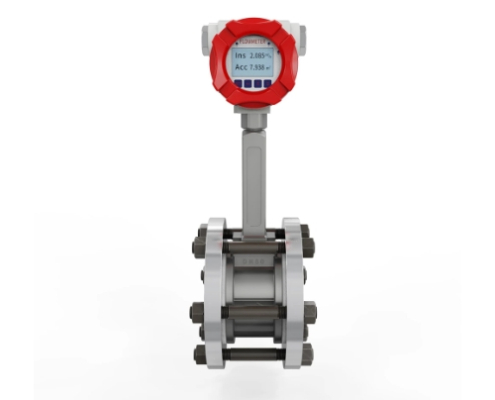 SUPMEA SUP-LUGB Vortex flowmeter wafer installation