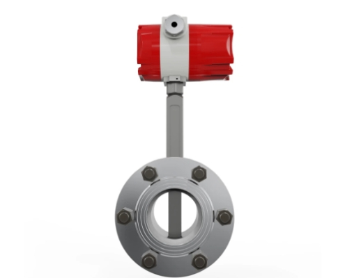 SUPMEA SUP-LUGB Vortex flowmeter wafer installation