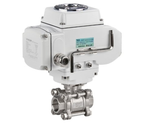 VINCER VE10-B-3PS Electric 3-Piece Ball Valve
