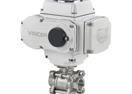 VINCER VE10-B-3PS Electric 3-Piece Ball Valve