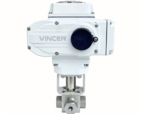 VINCER VE10-B-H Electric High-Pressure 2-Way Ball Valve