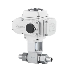 VINCER VE10-B-H Electric High-Pressure 2-Way Ball Valve