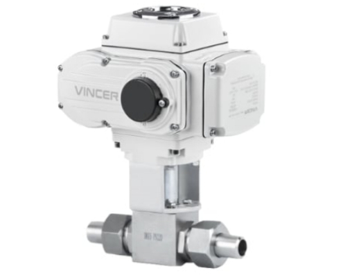 VINCER VE10-B-H Electric High-Pressure 2-Way Ball Valve