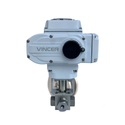 VINCER VE10-B-H3 Electric High-Pressure 3-Way Ball Valve