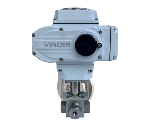 VINCER VE10-B-H3 Electric High-Pressure 3-Way Ball Valve