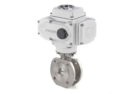 VE10-B-I Electric Italian Wafer Thin Ball Valve