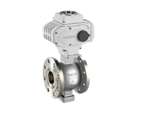 VINCER VE10-B-V Electric V-Port Segmented Ball Valves