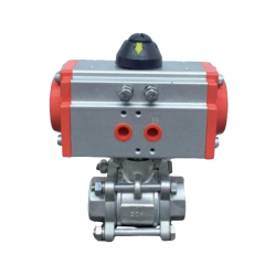 VINCER VP11-3PCS Pneumatic 3-Piece Ball Valve