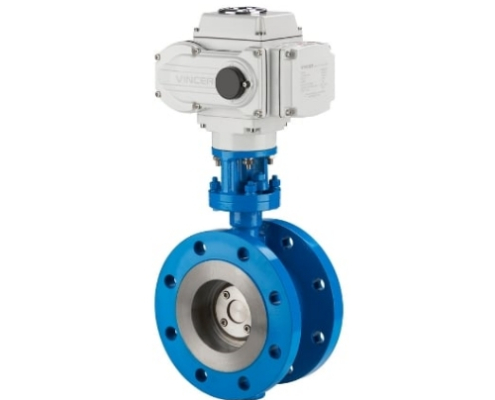 VINCER VE20-HA Electric Hard Seated Butterfly Valve