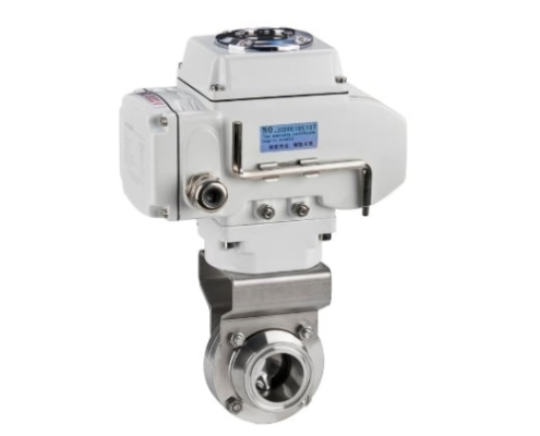 VINCER VE20-K Electric Sanitary Butterfly Valve