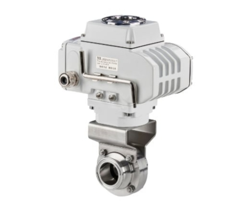 VINCER VE20-K Electric Sanitary Butterfly Valve