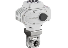 VINCER VE20-K Electric Sanitary Butterfly Valve