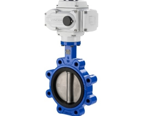 VINCER VE20-LUG Electric Lugged Butterfly Valve