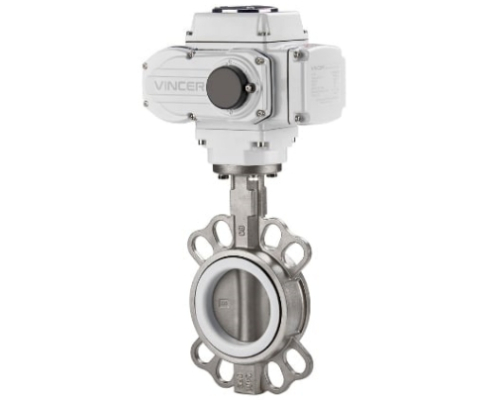 VINCER VE20-W Electric Wafer Type Butterfly Valve