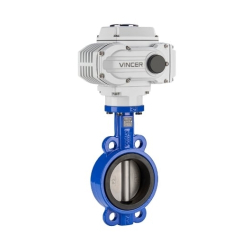 VINCER VE20-W Electric Wafer Type Butterfly Valve