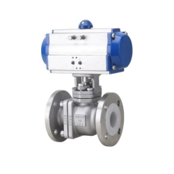VINCER VP11-F-PTFE Pneumatic PTFE-Lined Ball Valve
