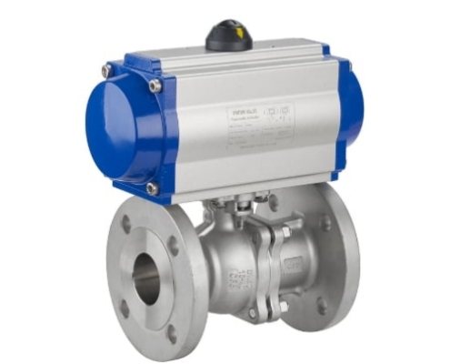 VINCER VP11-F Pneumatic Flanged Ball Valve