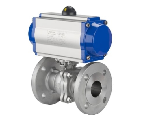 VINCER VP11-F Pneumatic Flanged Ball Valve