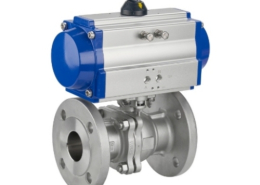 VINCER VP11-F Pneumatic Flanged Ball Valve