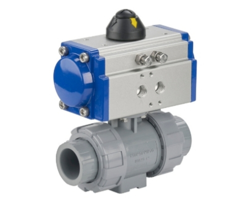 VINCER VP11-P Pneumatic Plastic Ball Valve