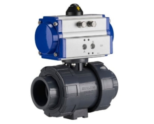VINCER VP11-P Pneumatic Plastic Ball Valve