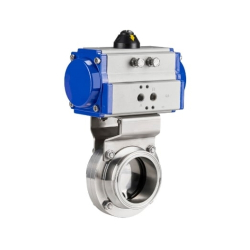 VINCER VP12-K Pneumatic Sanitary Butterfly Valve