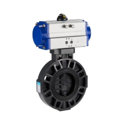 VINCER VP12-P Pneumatic Plastic Butterfly Valve