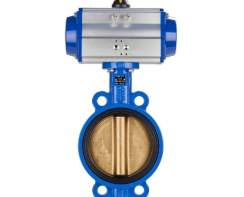 VINCER VP12 Pneumatic Wafer Butterfly Valve