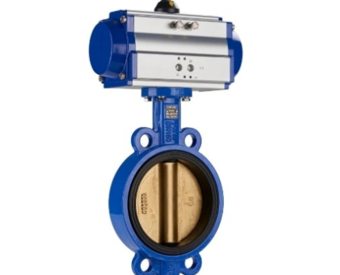VINCER VP12 Pneumatic Wafer Butterfly Valve