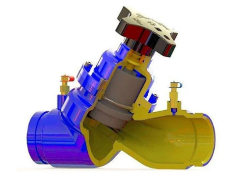 ZETKAMA Fig. 447 Static balancing valve grooved ends