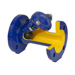 ZETKAMA zCHE Fig. 400 Check Valve – Nodular Cast Iron Ball Check DN50-500 PN10/PN16
