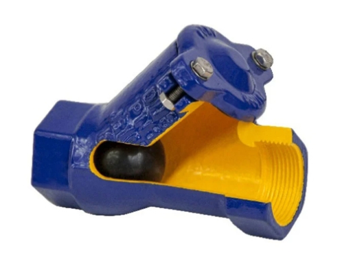 ZETKAMA zCHE Fig. 401 Check Valve – Nodular Cast Iron Ball Check DN25-80 PN16