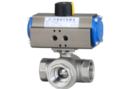 AUTOMA Automatic Valve 3-Way Screw Ball Valve