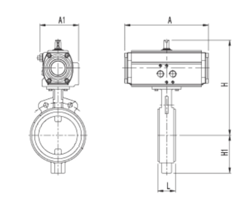 AUTOMA Automatic Valve Butterfly Valve (Double Type)