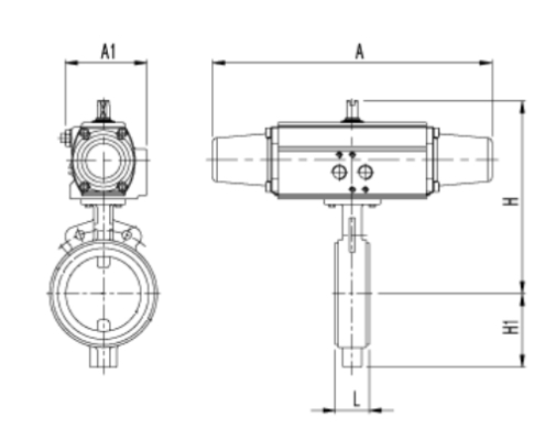 AUTOMA Automatic Valve Butterfly Valve (Single Type)