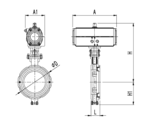 AUTOMA Automatic Valve High Performance Butterfly Valve