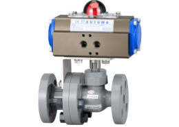 AUTOMA - Automatic Valve Plastic Flange Ball Valve
