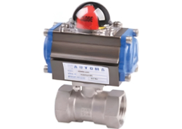 AUTOMA Automatic Valve Screw 1 Pieced Ball Valve (Double Type)