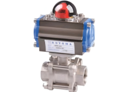 AUTOMA Automatic Valve Screw 3 Pieced Ball Valve (Double Type)