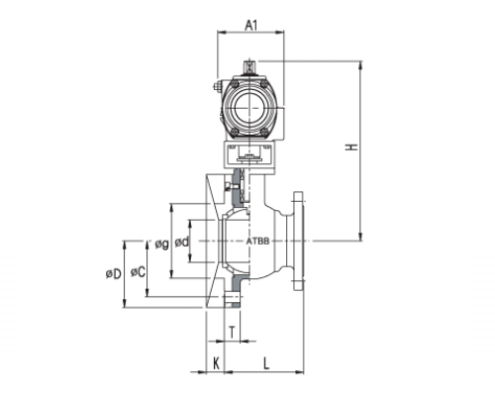 AUTOMA - Automatic Valve Tank Bottom Ball Valve
