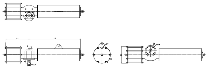 AUTOMA Pneumatic Actuator Heavy Duty Type (AS Series)