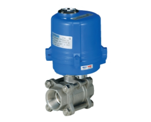 AUTOMA Electric Valve Screw 3 Piece Ball Valve